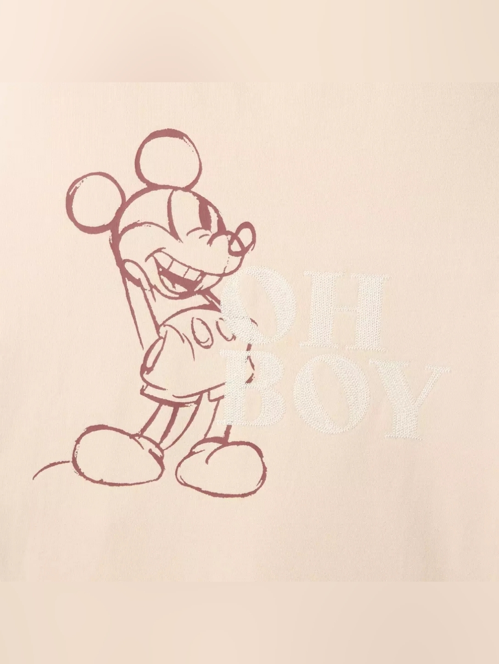 Mickey Mouse ''Oh Boy'' Pullover Sweater - Picture 3 of 12